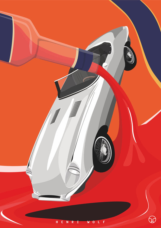 Aperol Orange - Lifestyle Art Print