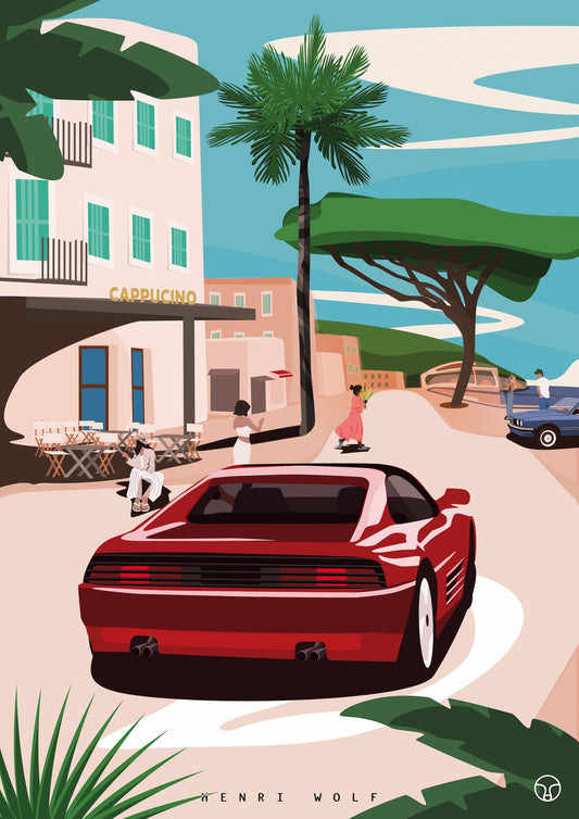 Port d'Andratx - Mallorca Limited Edition Print by Henri Wolf