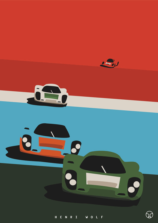 Porsche 917K - Racing Legend Art Print